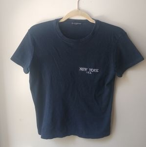 Brandy Mellville New York cropped tee